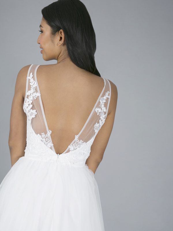 robe de mariée coloris blanc ivoire montpellier