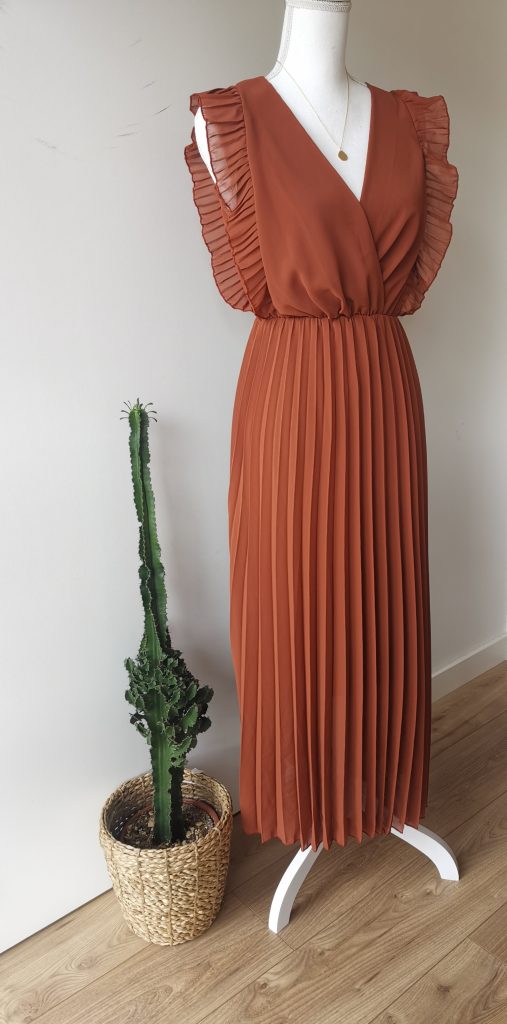 Robe Longue Terracotta